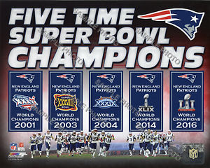 Jerry Thornton, “Five Rings: The Super Bowl History of the New England  Patriots (So Far)”