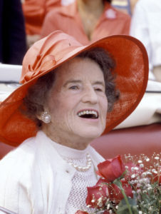Rose Kennedy during "Rose Parade" Benefiting Special Olympics at State House in Boston, Massachusetts, United States. (Photo by Ron Galella/WireImage)